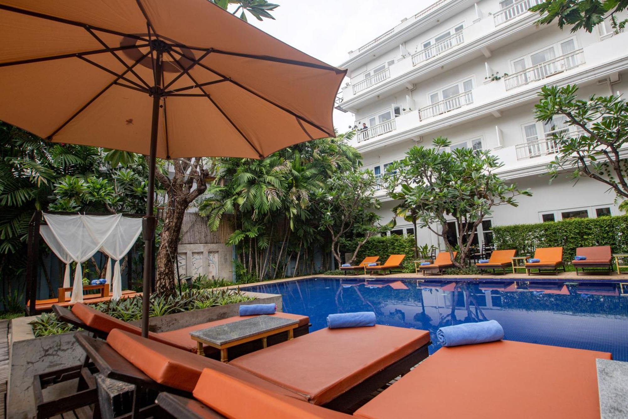 Amber Angkor Villa Hotel & Spa Ciudad de Siem Riep Exterior foto